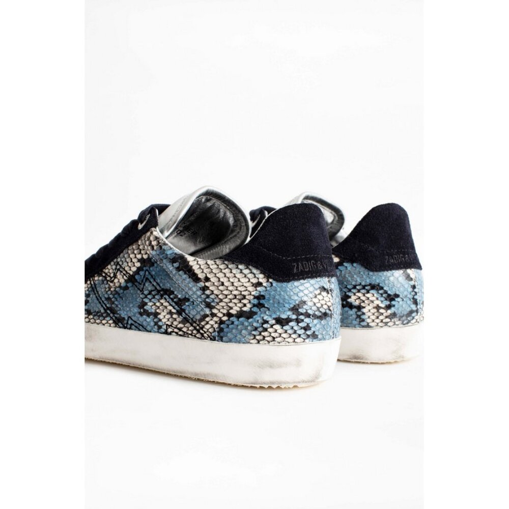 Zadig & Voltaire Sz. 10 Wild Low Top Sneakers - Picture 5 of 16